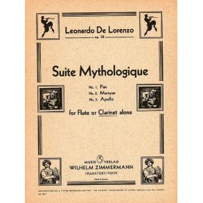 Lorenzo, L: Suite Mythologique Op 38