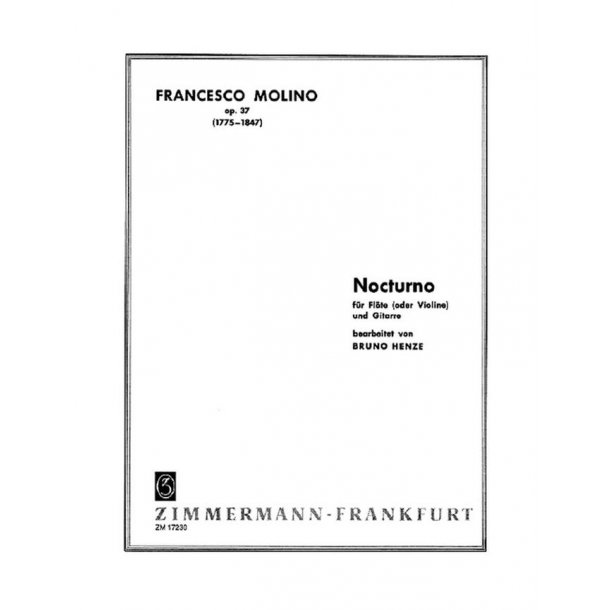 Molino, F: Nocturno Op 37