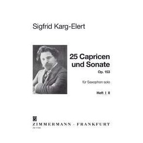 Karg-elert, S: 25 Caprices Op 153 Book 1