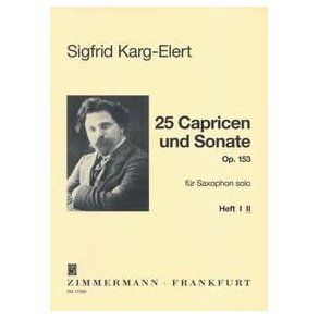 Karg-elert, S: 25 Caprices Op 153 Book 2