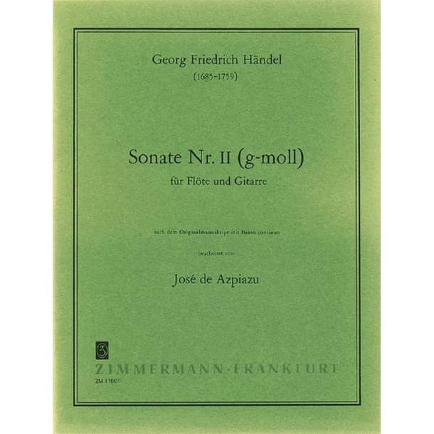 Handel: Sonata G Minor No 2
