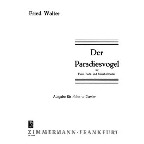 Der Paradiesvogel Fr Flte Und Klavie