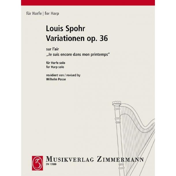Louis Spohr: Variationen Op. 36 (Harp)