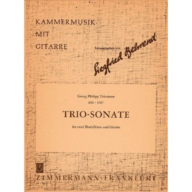 Telemann: Trio Sonata F Major