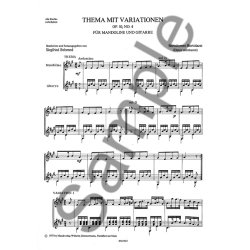 Bortolazzi: Theme And Variations Op 10