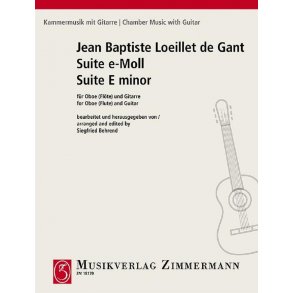 Loeillet, Jb: Suite E Minor