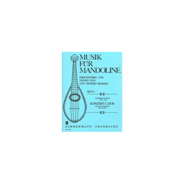 Antonio Vivaldi: Concerto In C For 2 Mandolins And Guitar