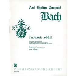 Carl Philipp Emanuel Bach: Trio Sonata In A Minor Wq.148