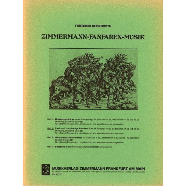 Zimmermann-fanfaren-musik Heft 2