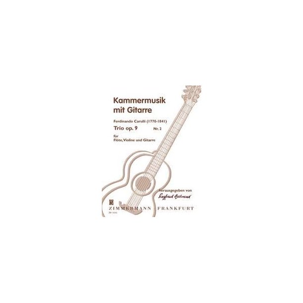 Ferdinando Carulli: Trio Op.9 No.2