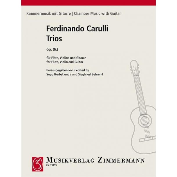 Carulli: Trio Op 9/3