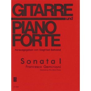 Geminiani: Sonata No 1