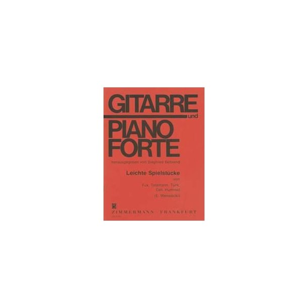Leichte Spielstcke Fr Gitarre Und Kl