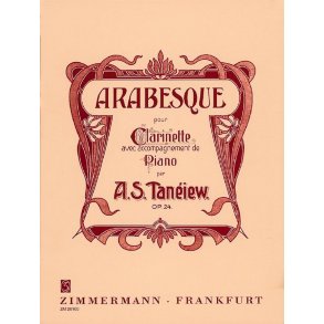 Taneiev, A: Arabesque Op 24