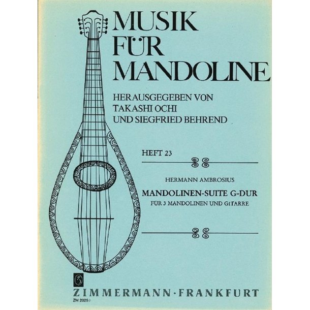 Ambrosius: Mandolin Suite G Major