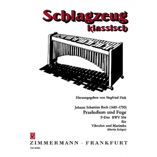 Bach, Js: Prelude + Fugue Bwv 556