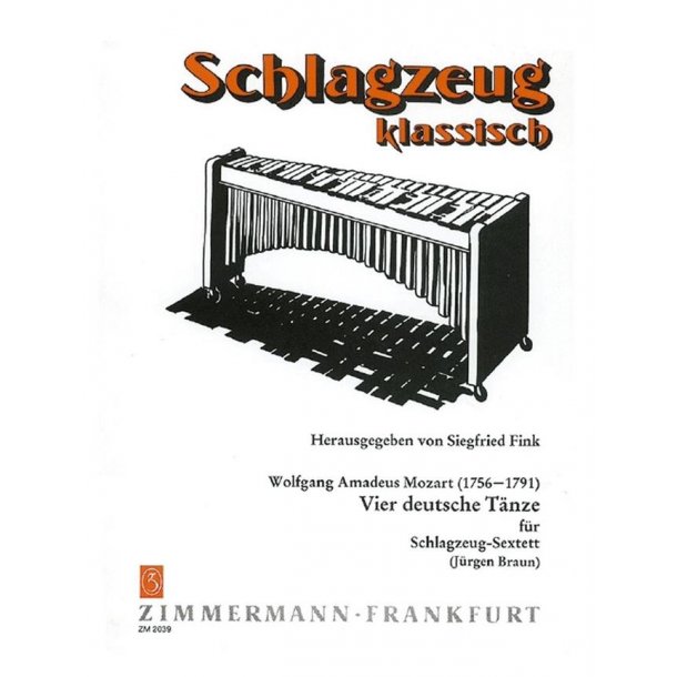 Vier Deutsche Tnze Fr Schlagzeug-sex