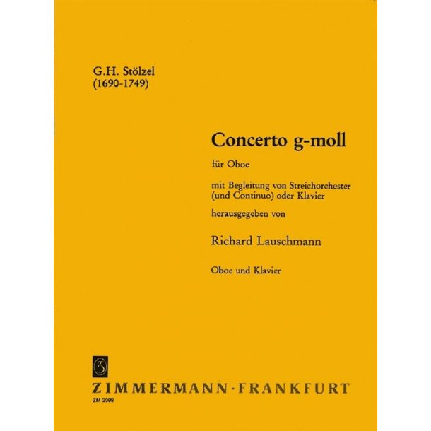 Stolzel, G: Concerto G Minor