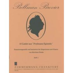 Carl Michael Bellman: 10 Lieder Aus 'Fredmans Episteln' Book 1