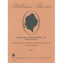 Bellman-brevier Heft 2 Fr Gesang Und