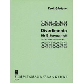 Gardonyi, Z: Divertimento