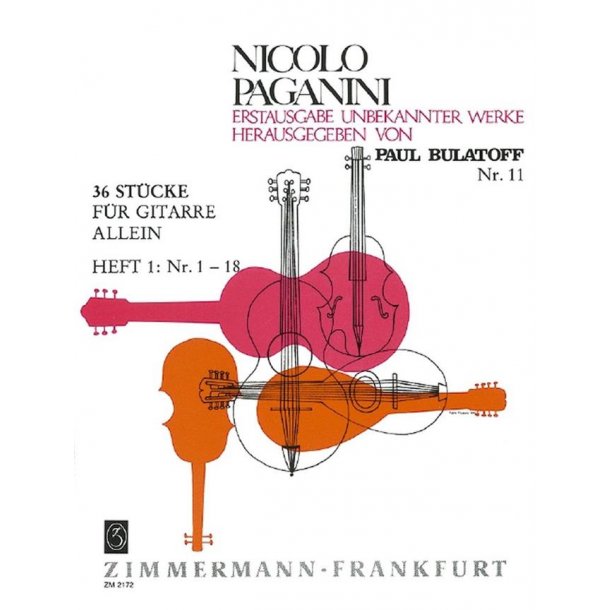 Paganini: 36 Pieces Book 1
