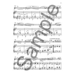 Vier Miniaturen Op. 55,2+4+5+8 Fr Fl