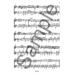 Sieben Duos Fr Violine (Flte) Und Gi