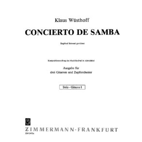Concierto De Samba Fr 3 Gitarren Und