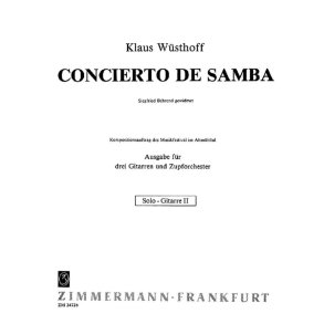 Concierto De Samba Fr 3 Gitarren Und