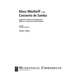 Concierto De Samba Fr 3 Gitarren Und