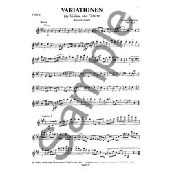 Mayseder: Variations