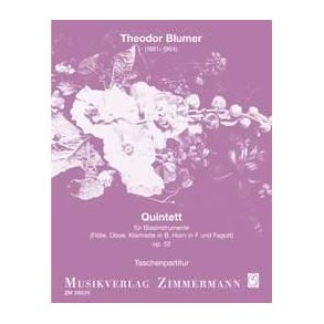 Blumer: Quintet - Score