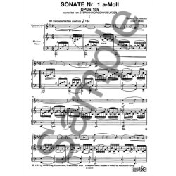 Schumann, R: Sonata A Minor Op 105/1