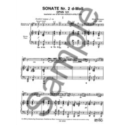 Schumann, R: Sonata D Minor Op 121/2