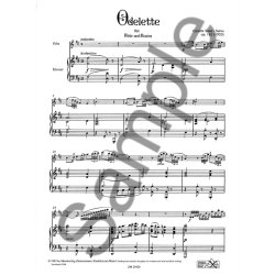 Odelette Op.162 Fr Flte Und Klavier