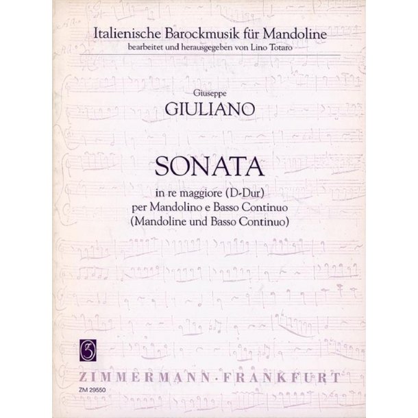 Giuliano: Sonata D Major
