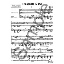 Leclair: Triosonate D Op.13 No.2