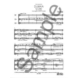 Michael, F: Dumka (Hommage To Dvorak)