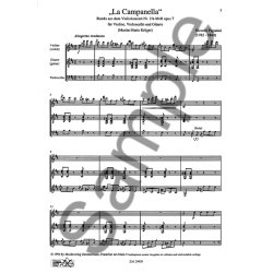 Paganini: Rondo From Op 7 - La Campanella