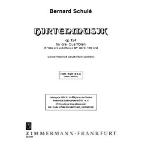 Hirtenmusik Fr 3 Flten Sep. Stimme