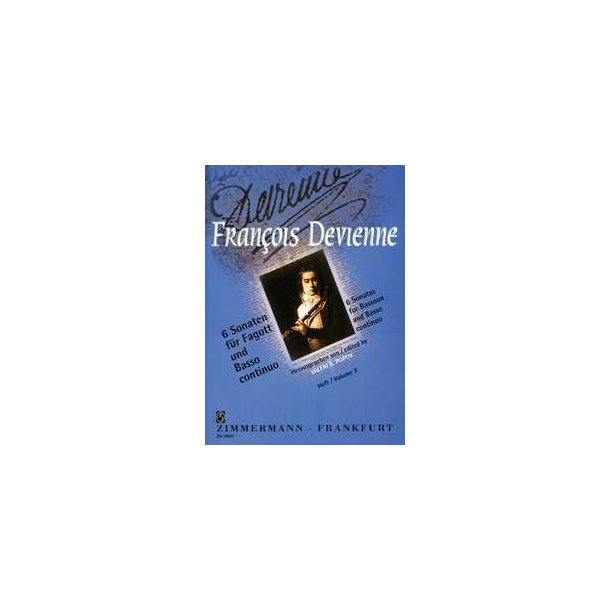 Francois Devienne: 6 Sonatas Volume 2