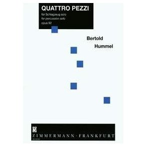Hummel, B: 4 Pieces Op 92