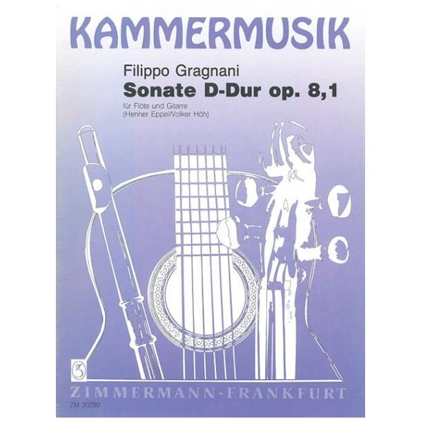 Filippo Gragnani: Sonate D-Dur Op. 8,1