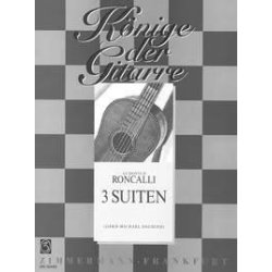 Ludovico Roncalli: 3 Suiten (Guitar)