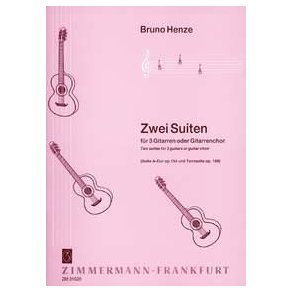Henze, B: 2 Suite Opp 168 + 154