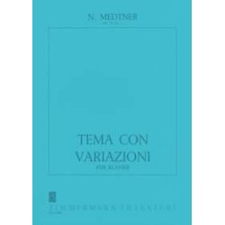 Medtner: Theme And Variations Op 55