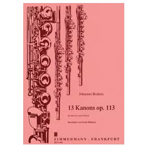 Brahms, J: 13 Canons Op 113