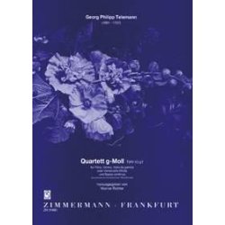 Georg Philipp Telemann: Quartett G-Moll TWV. 43:G1