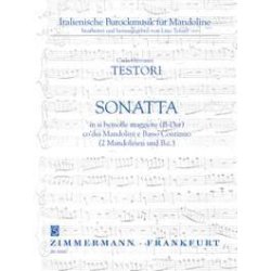 Carlo Giovanni Testori: Sonata In B Flat For Two Mandolins And Basso Continuo